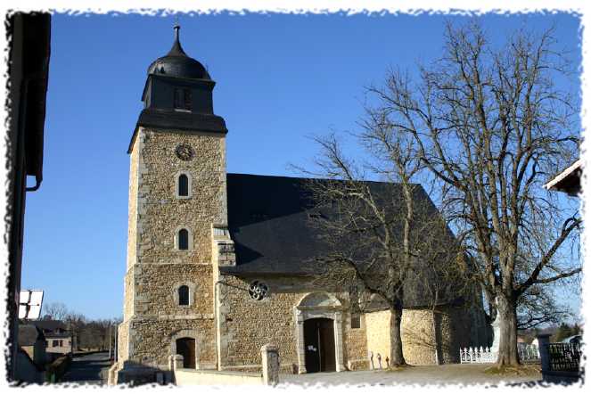 photo de l'église de Lahourcade - département des Pyrénées-Atlantiques