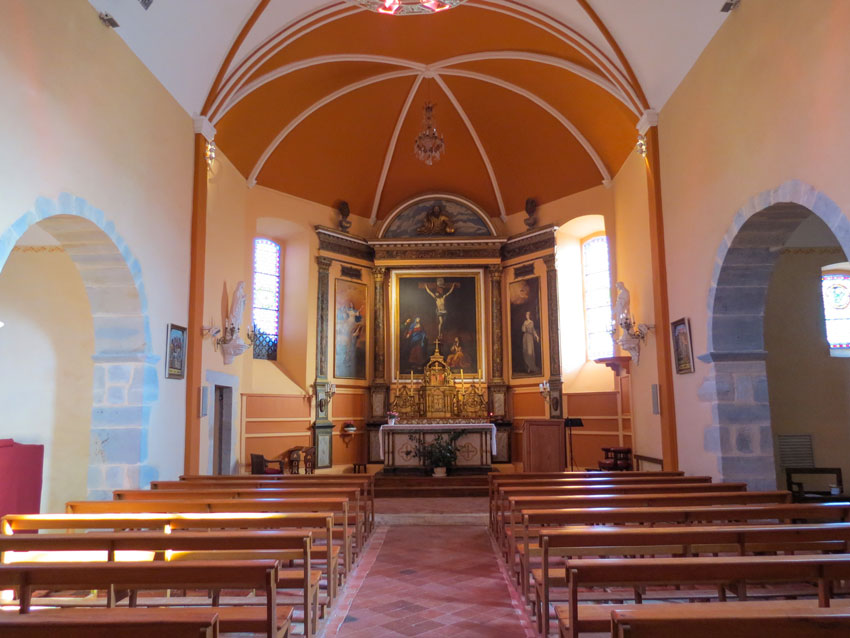 photo de l'église de Lahourcade - département des Pyrénées-Atlantiques