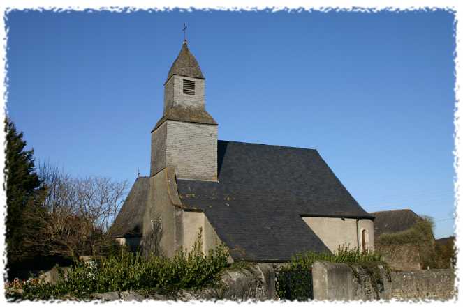 photo de l'église Notre-Dame de Tarsacq département des Pyrénées-Atlantiques