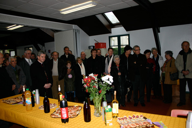 Photo de la visite de Monseigneur Aillet